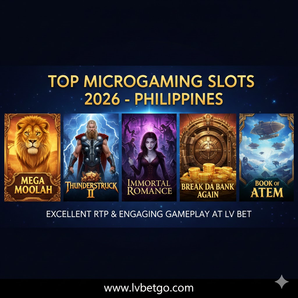 Microgaming Slots Philippines – Best Games & RTP (2026 Guide)