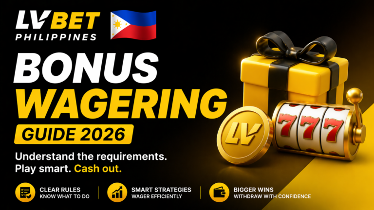LV BET Bonus Wagering Guide Philippines (2026)