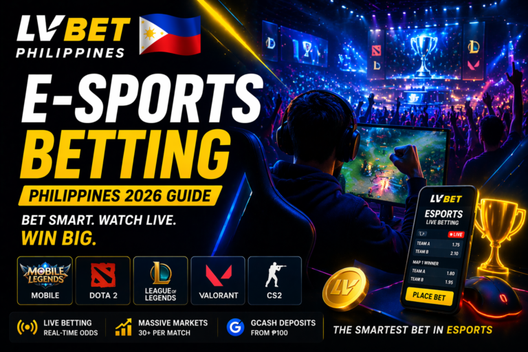 LV BET E-Sports Betting Philippines (2026 Guide)