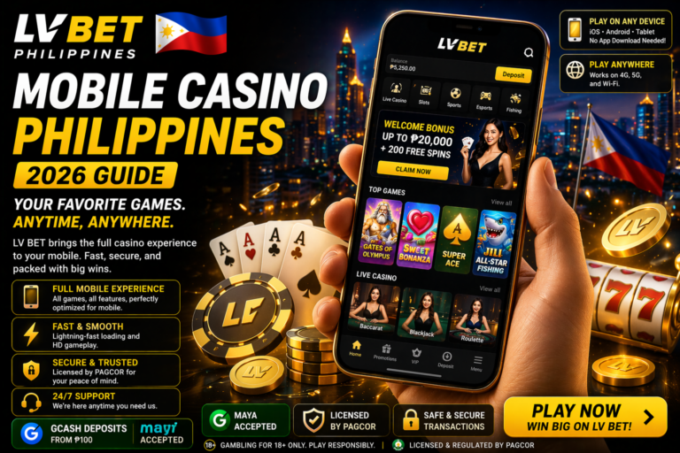LV BET Mobile Casino Philippines (2026 Guide)