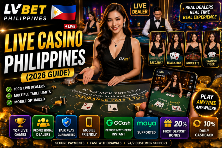LV BET Live Casino Philippines (2026 Guide)