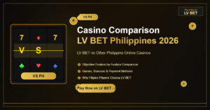 LV BET vs other Philippine online casinos comparison review 2026